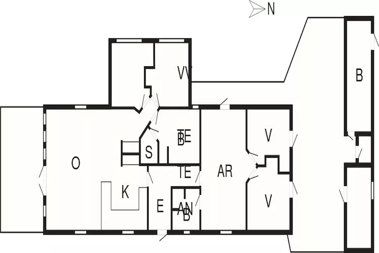Luxe strandverblijf -- By Traum Ferienwohnungen-Plattegrond