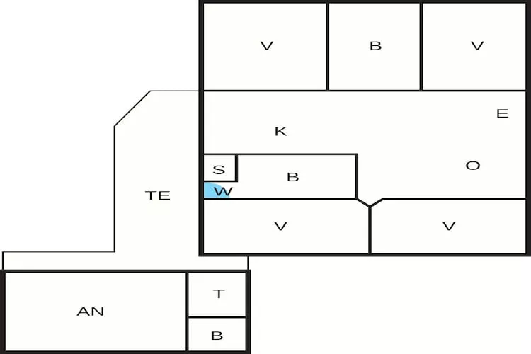 4 sterren vakantie huis in Løkken-Plattegrond
