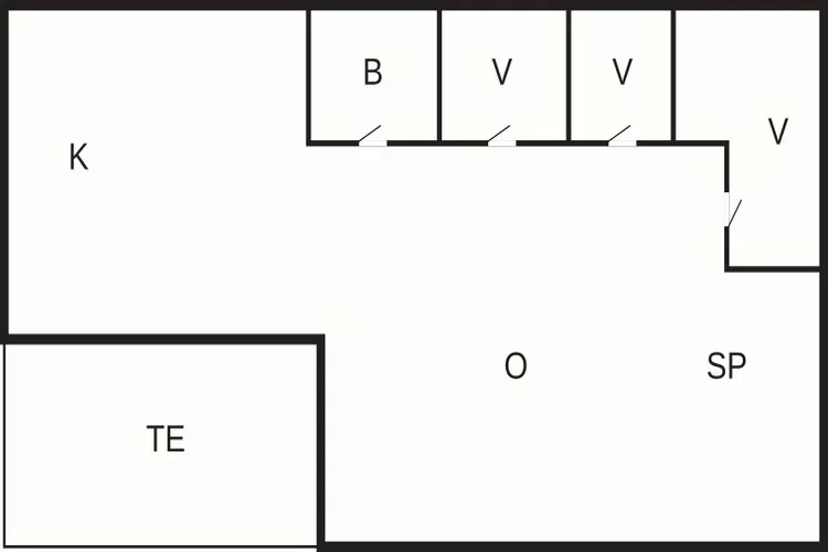 5-sterren vakantiehuis in Mastrand-Plattegrond