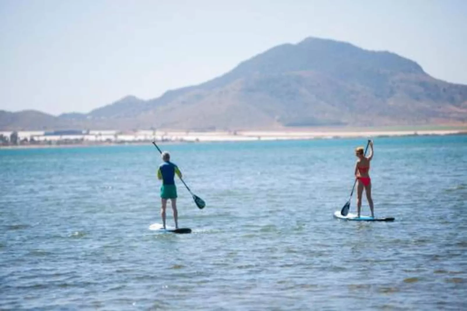 Apartamento con piscina frente al mar en La Manga del Mar Menor-Gebieden zomer 20km