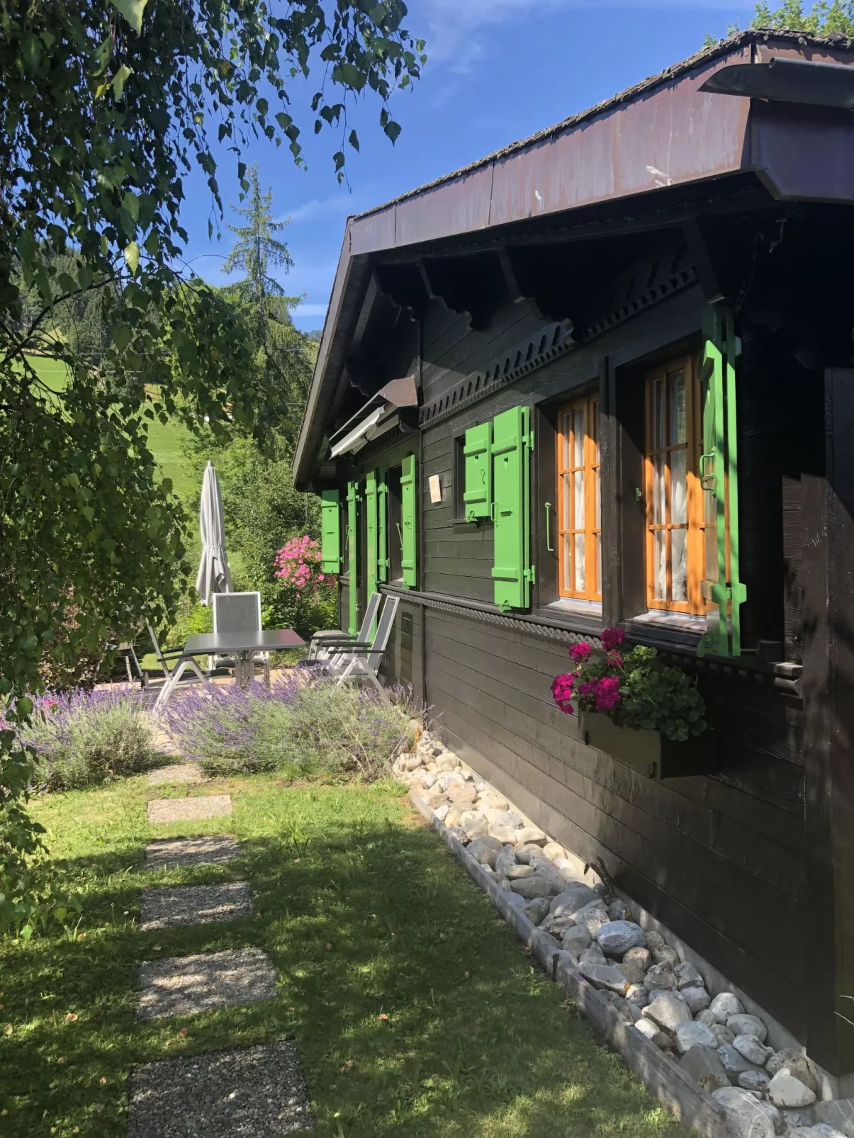 Abnaki, Chalet-Binnen