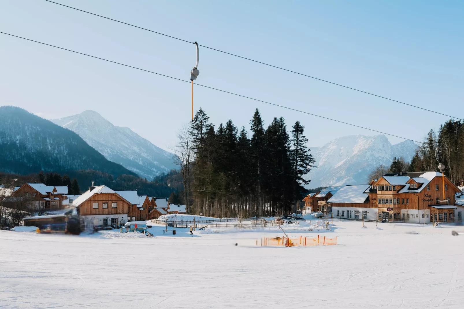 Haus Gössl-Gebied winter 1km