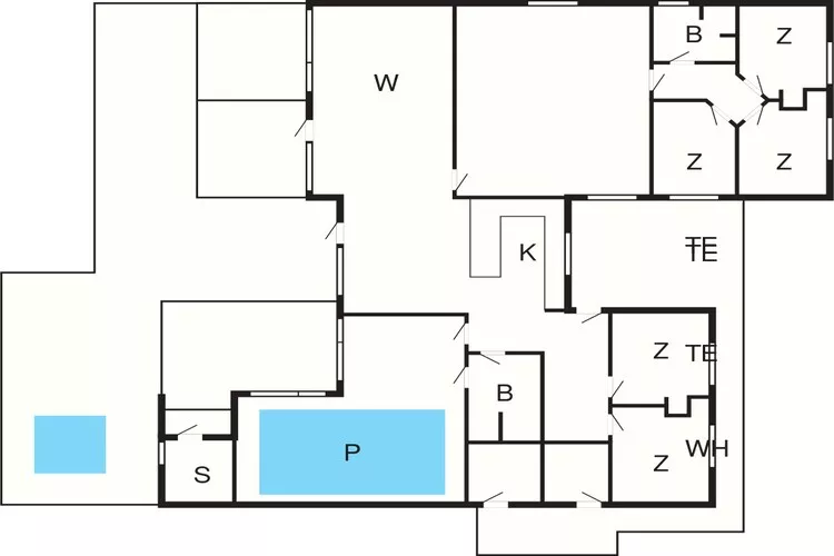 5 sterren vakantie huis in Otterup-Plattegrond