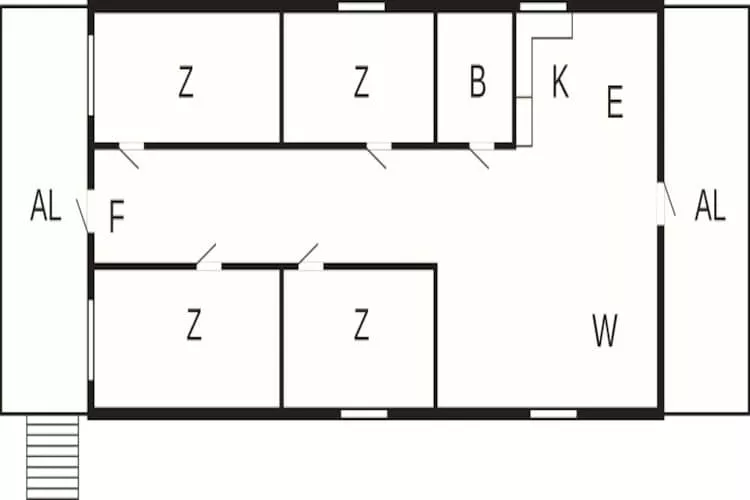 4 sterren vakantie huis in Drottningskär-Plattegrond