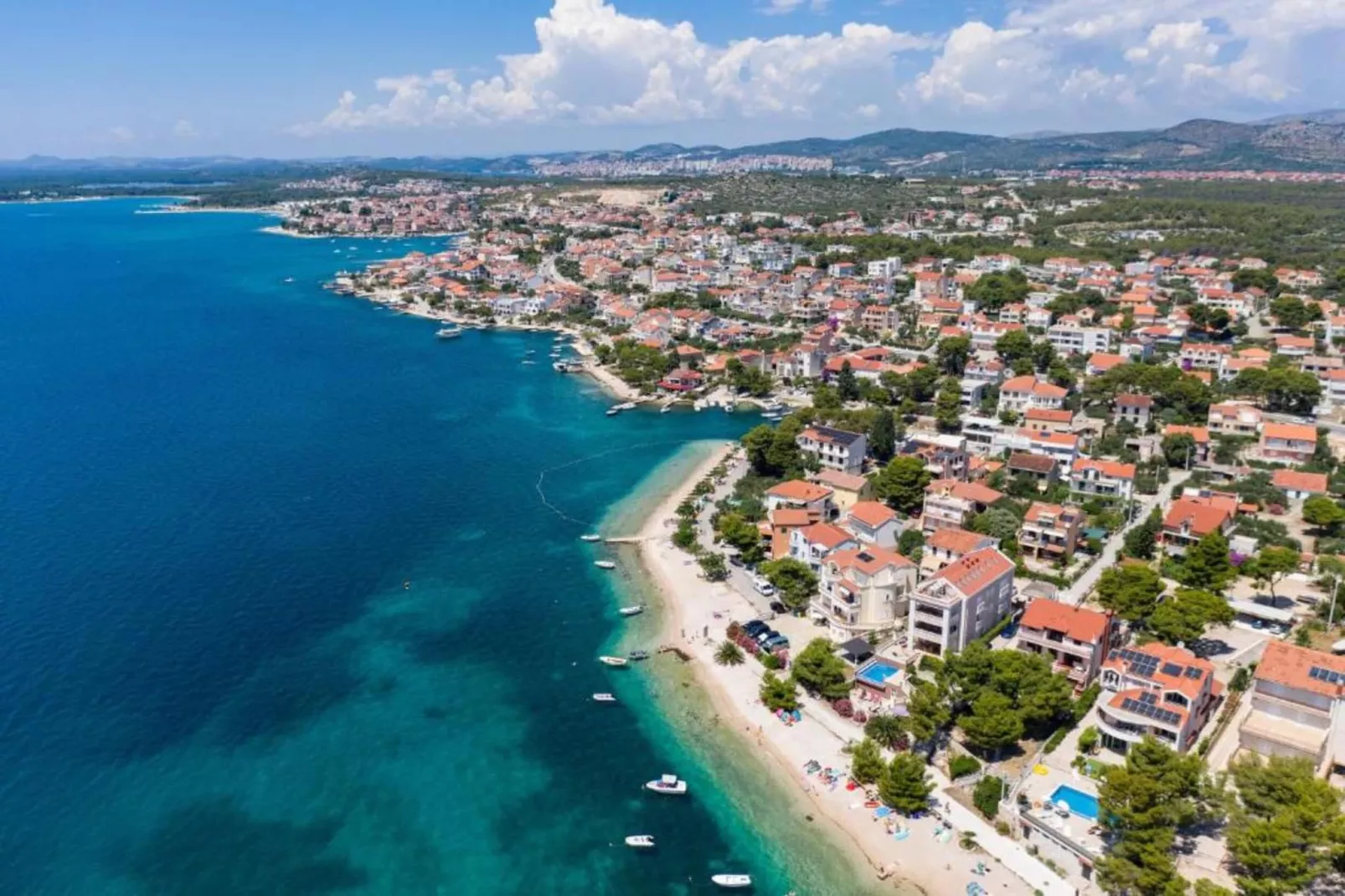 Apartments Gaj Brodarica - A9-Gebieden zomer 1km