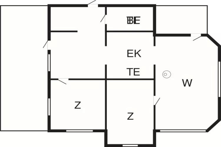 4 persoons vakantie huis in Allinge-By Traum-Plattegrond