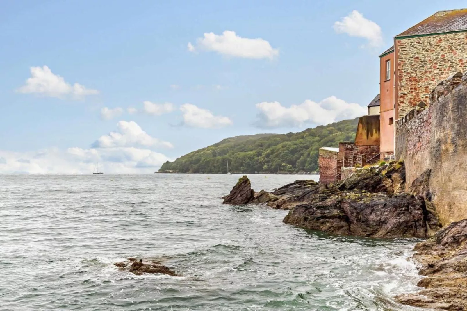 Penlee Narrows, Kingsand-Gebieden zomer 1km
