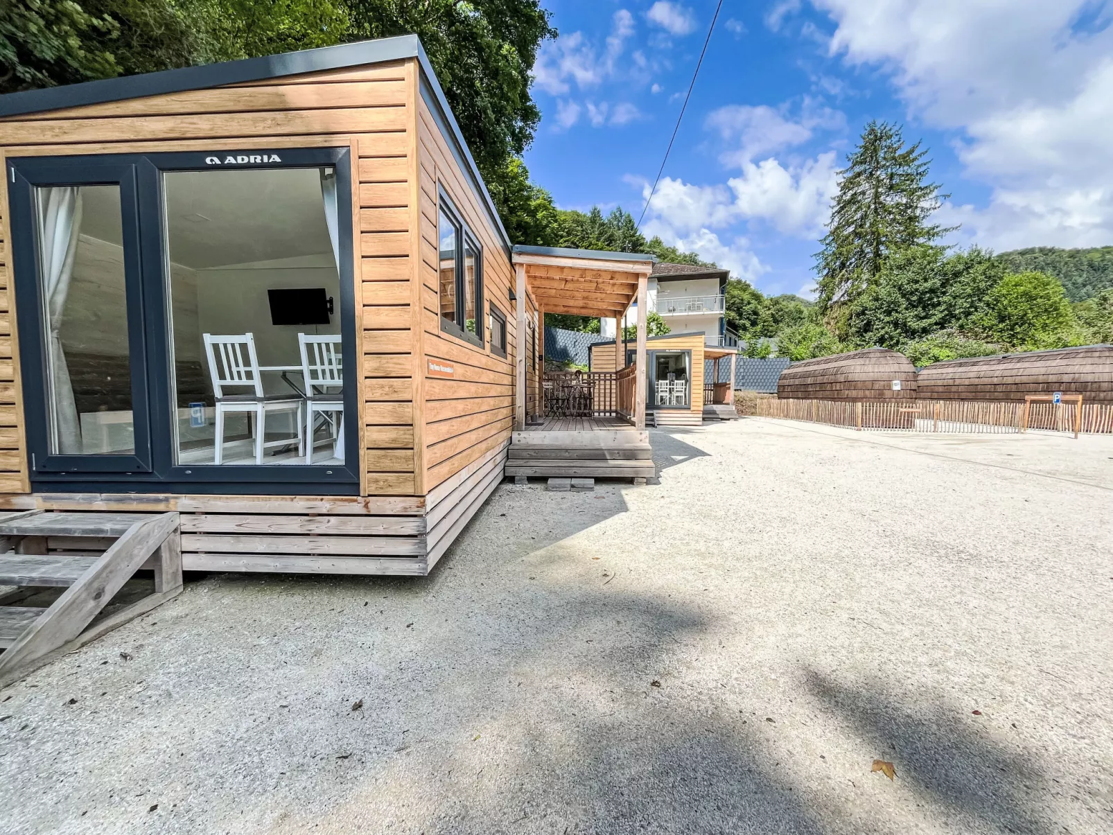 Tiny Haus Vierseenblick Nummer 2-Buiten