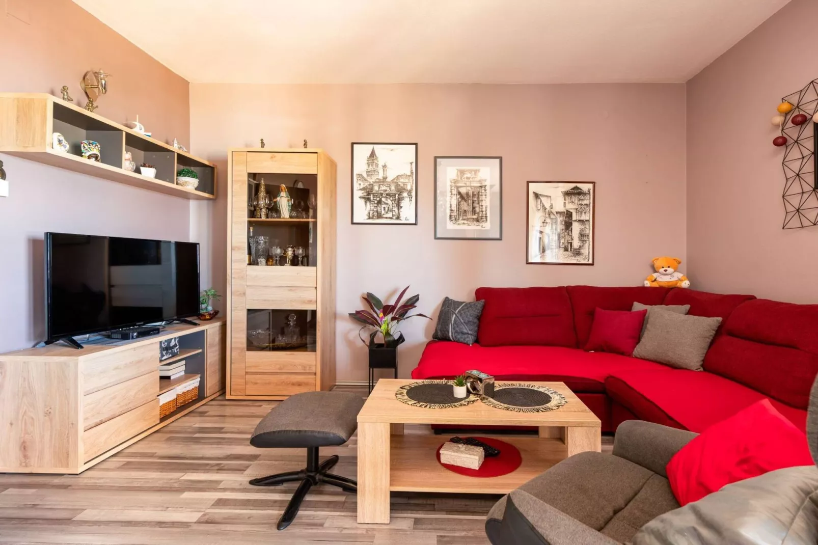 Luxury Seget Donji Apartments with Terrace and Sea View - Three Bedroom Apartment with Terrace and Sea View