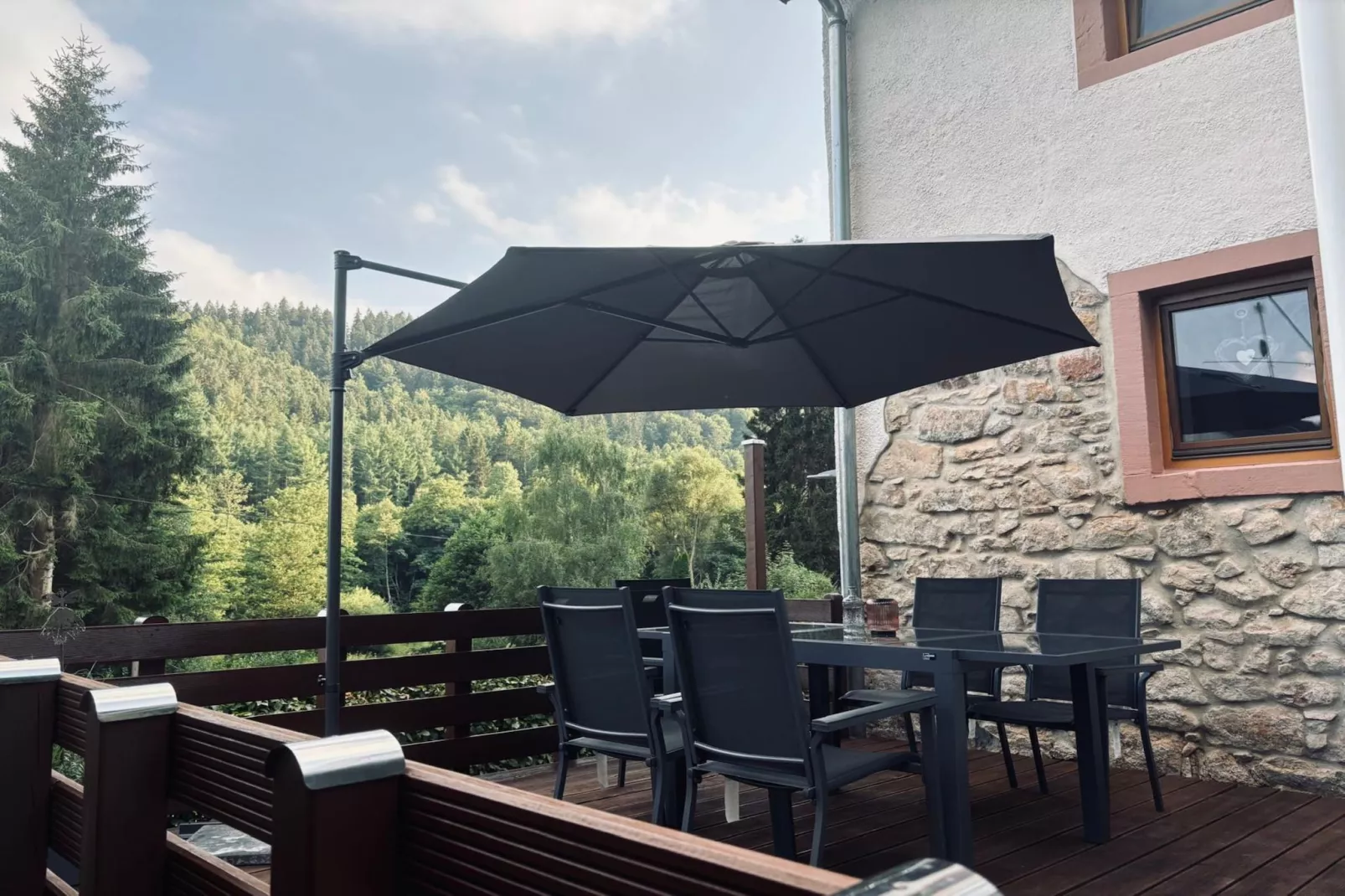 Ferienhaus Gerolstein-Müllenborn 4 P-Terrasbalkon