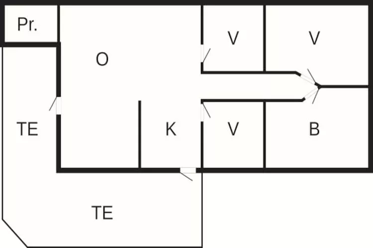 4 persoons vakantie huis in Thisted-Plattegrond