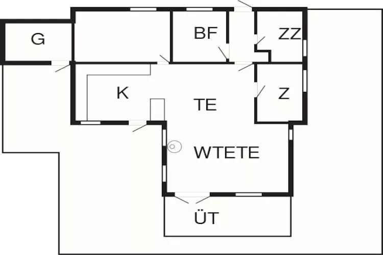 6 persoons vakantie huis in Lemvig-Plattegrond