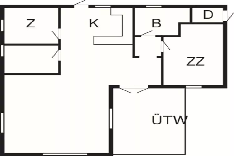 6 persoons vakantie huis in Thyholm-Plattegrond