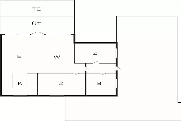 5 persoons vakantie huis in Hejls-Plattegrond
