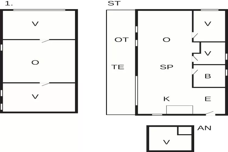 Kustsereniteit in Teglgarden-By Traum-Plattegrond