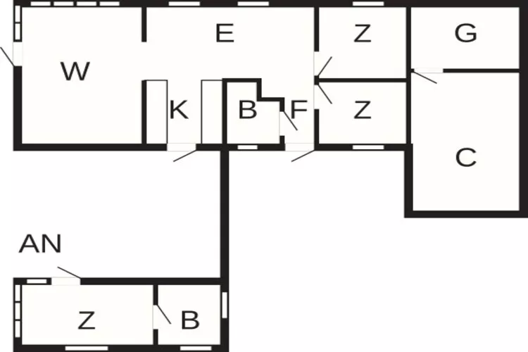 6 persoons vakantie huis in Thisted-Plattegrond