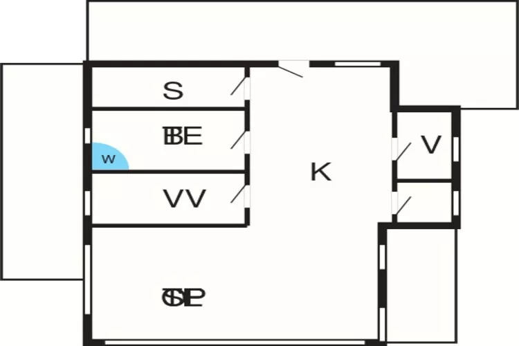 6 persoons vakantie huis in Hejls-Plattegrond