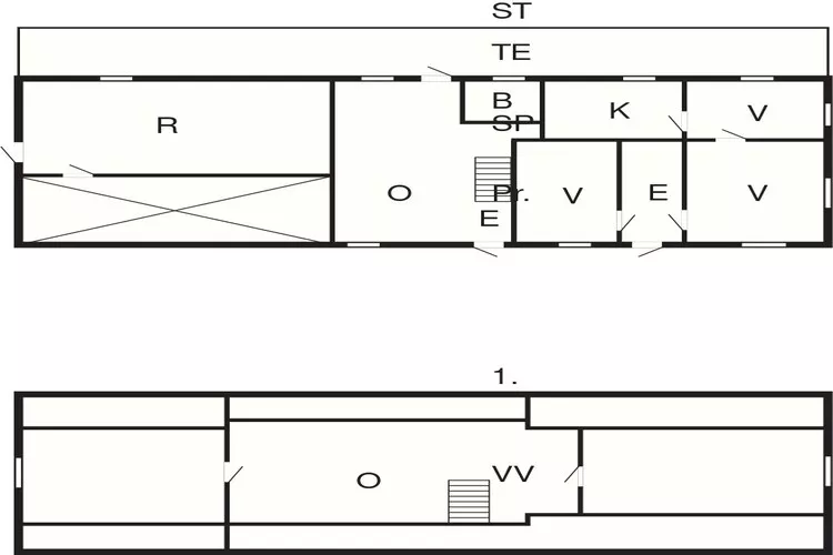 Panoramisch Skanelanga Toevluchtsoord-By Traum-Plattegrond