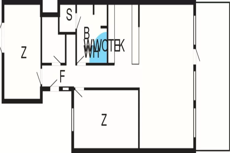 4 persoons vakantie huis in Ebeltoft-Plattegrond