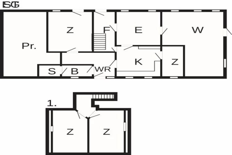 6 persoons vakantie huis in Augustenborg-Plattegrond