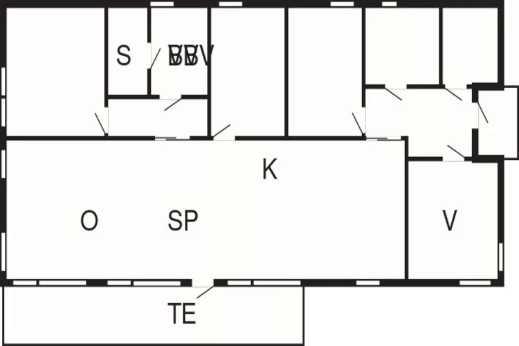 10 persoons vakantie huis in Fåvang-Plattegrond