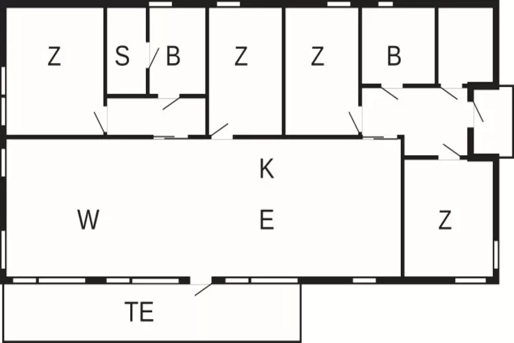 10 persoons vakantie huis in Fåvang-Plattegrond