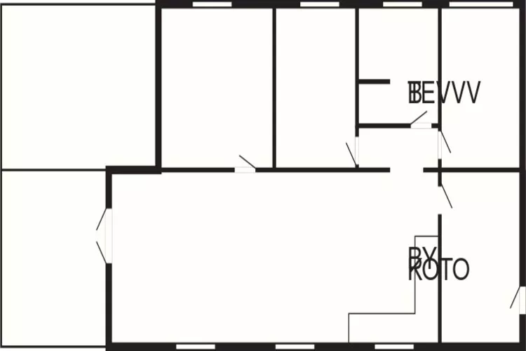 6 persoons vakantie huis in Fårvang-Plattegrond