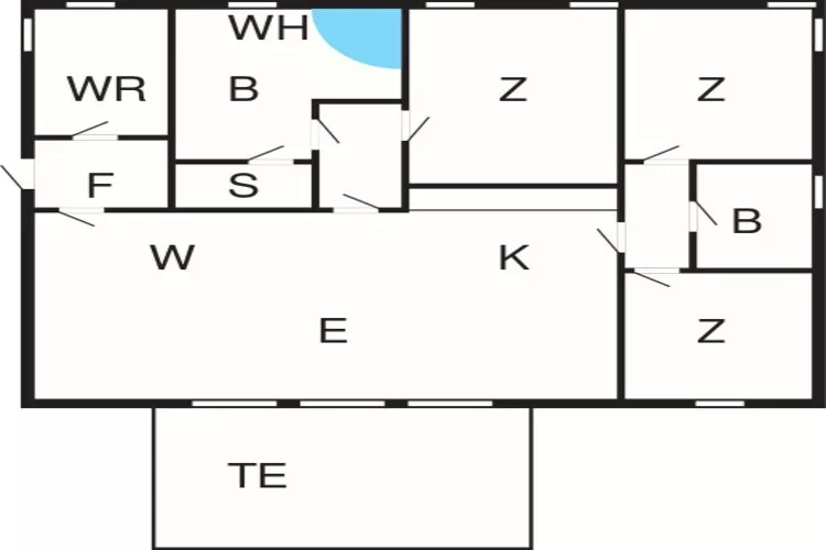 Schilderachtig Golfverblijf-By Traum-Plattegrond