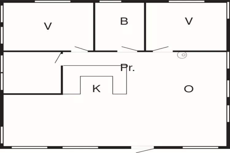 Zonnig toevluchtsoord in Arrild Oasis-By Traum-Plattegrond