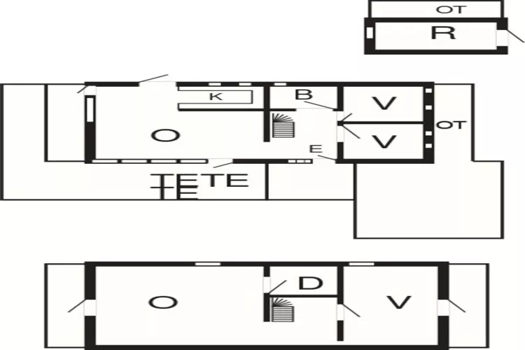 6 persoons vakantie huis in Højslev-Plattegrond