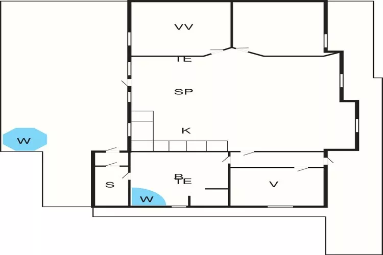 7 persoons vakantie huis in Grenaa-Plattegrond