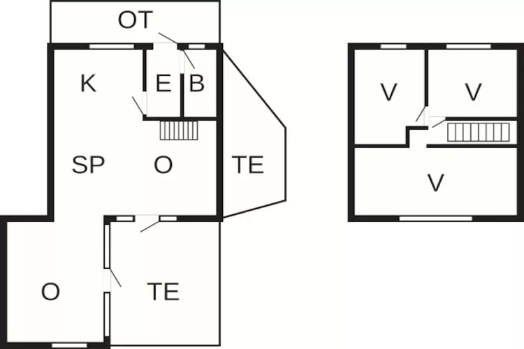 5 persoons vakantie huis in Fanø-Plattegrond