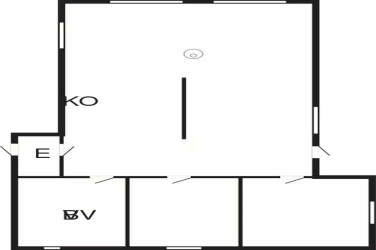 6 persoons vakantie huis in Vittsjö-Plattegrond