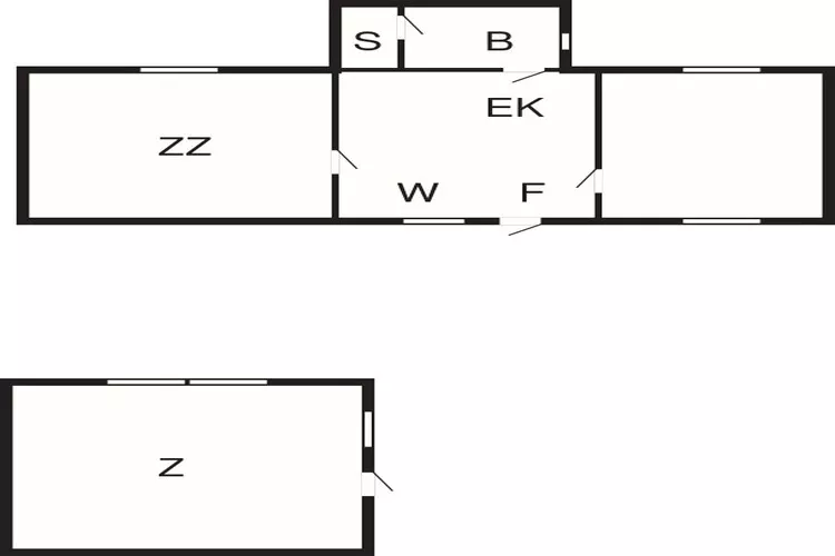 Rustieke huisje met uitzicht op meer-By Traum-Plattegrond