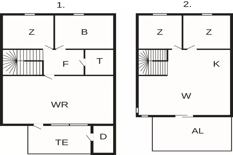 6 persoons vakantie huis in Dyrvik-Plattegrond