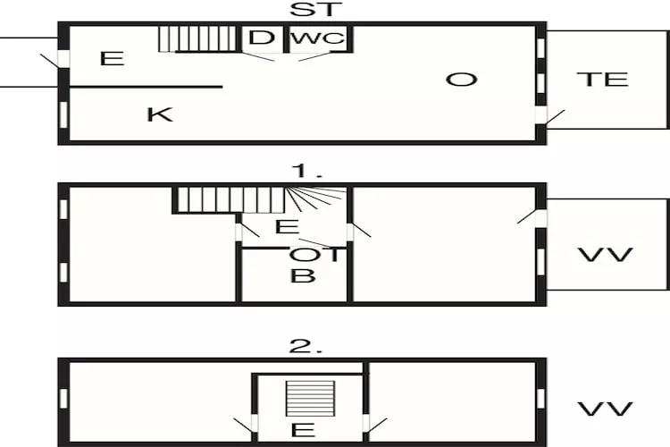 6 persoons vakantie huis in Austrheim-Plattegrond
