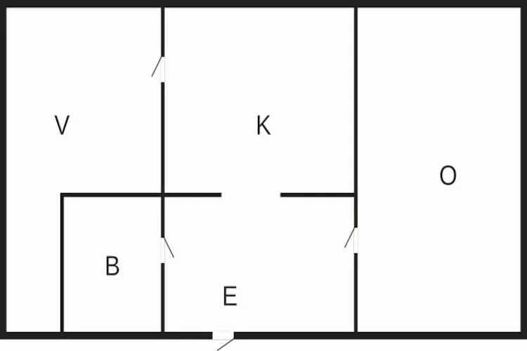 Rustige oase in Noord-oland-By Traum-Plattegrond