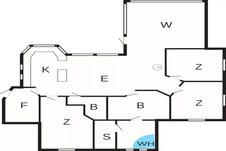 8 persoons vakantie huis in Otterup-Plattegrond