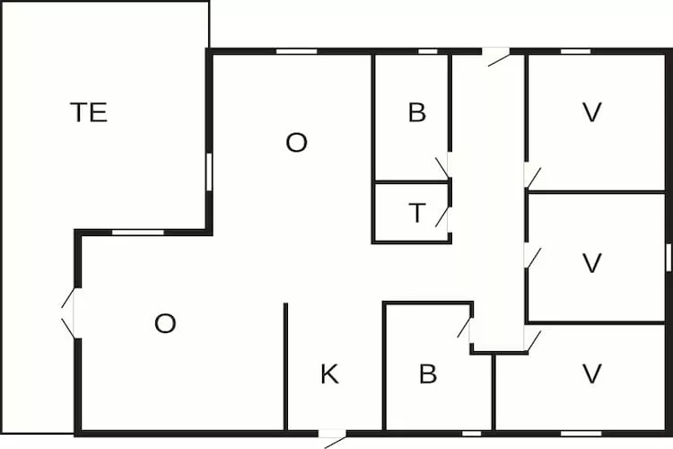 8 persoons vakantie huis in Silkeborg-Plattegrond