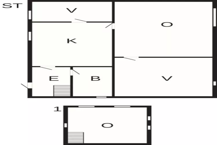 6 persoons vakantie huis in Hjørring-Plattegrond