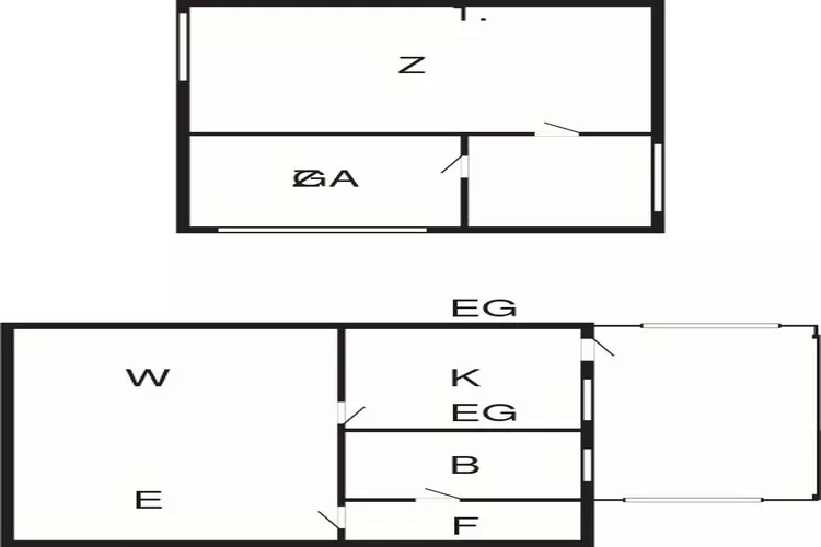 Historische charme in Marstal-By Traum-Plattegrond