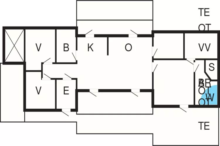 Luxe toevluchtsoord in Skovmose-By Traum-Plattegrond