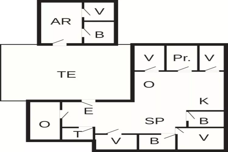 Luxe toevluchtsoord in Gronhoj-By Traum-Plattegrond
