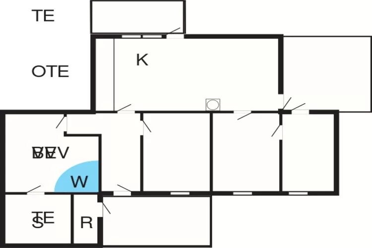 6 persoons vakantie huis in Augustenborg-Plattegrond