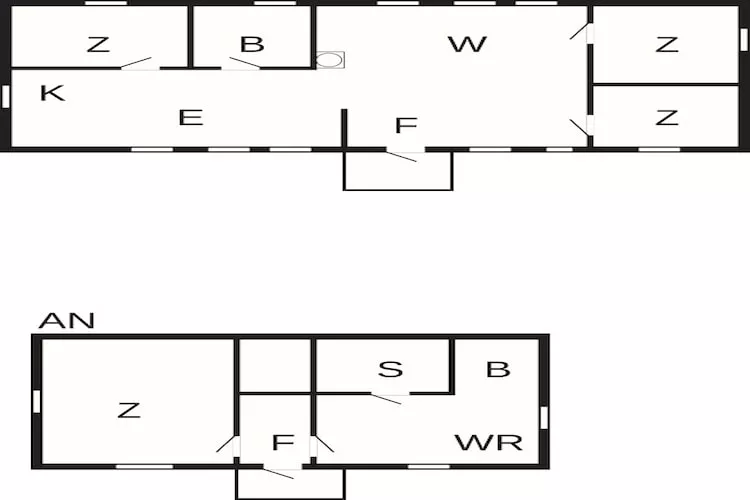 6 persoons vakantie huis in Slöinge-Plattegrond