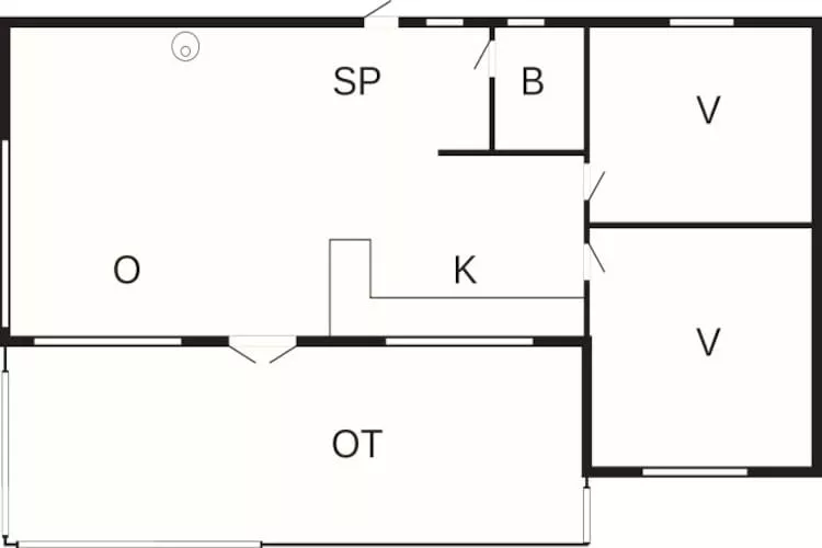 4 persoons vakantie huis in Nakskov-Plattegrond