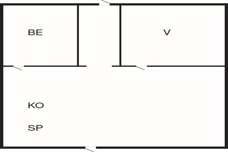 Kustcharme op Okno Island-By Traum-Plattegrond