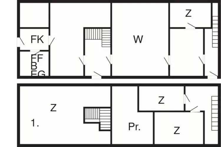 Afgelegen Groenverblijf-By Traum-Plattegrond