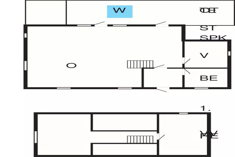 6 persoons vakantie huis in Aars-Plattegrond