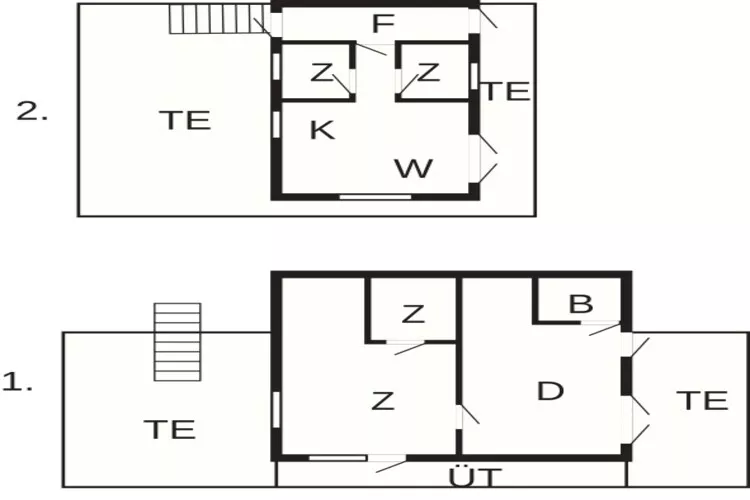 6 persoons vakantie huis in LINDÅS-Plattegrond